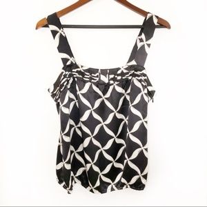 White House Black Market 100% Silk Top M